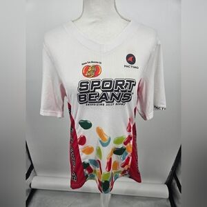 Pactimo x Jelly Belly Sport Beans Short Sleeve Tee in White XL